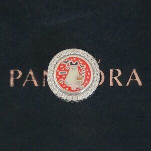 Pandora Disney Parks Mickey Pumpkin Ghost Exclusive Button Charm Halloween 2024